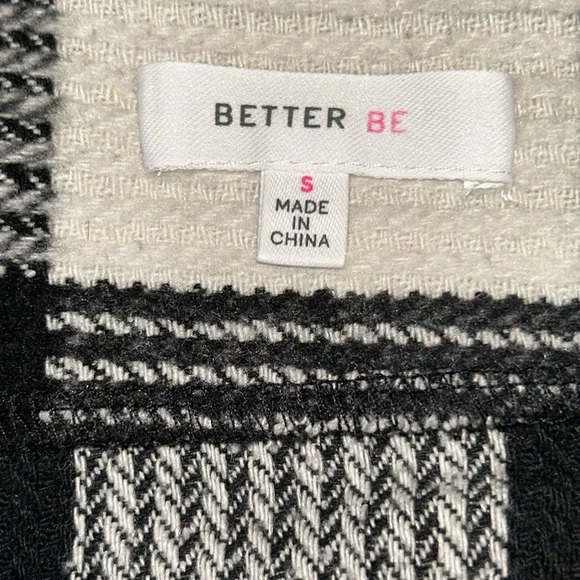 Flannel Plaid Mini Skirt black and white - Picture 8 of 8